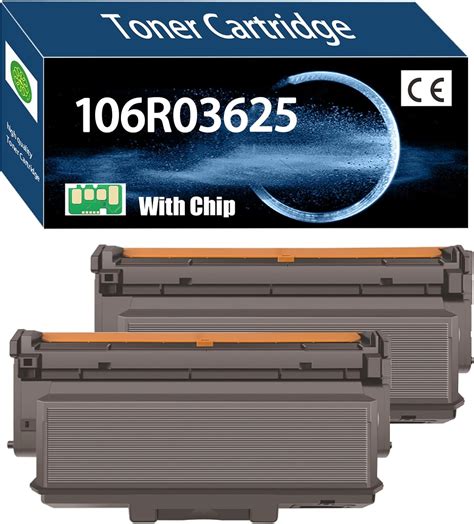 Amazon.com: 106R03625 Compatible Black Toner Cartridge Replacement for ...