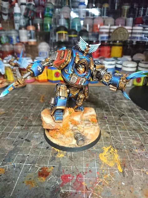 Blood Angel Librarian Dreadnought Conversion Rwarhammer40k