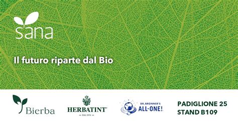 Sana Bolognafiere Programma Edizione Eco In Citt