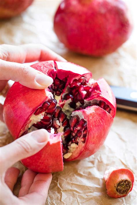 How To Open A Pomegranate The Fast Easy No Mess Way