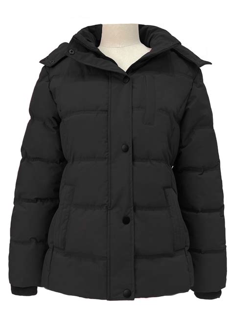 Wantdo Women's Winter Coats Quilted Short Winter Puffer Jacket Stylish ...