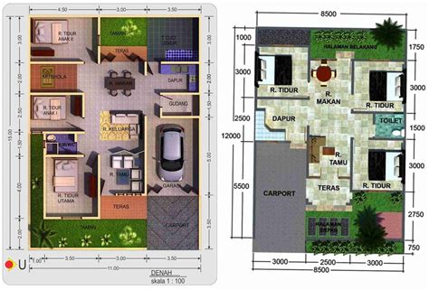 99 Gambar Desain Rumah Dua Lantai Tiga Kamar Yang Harus Kamu Coba