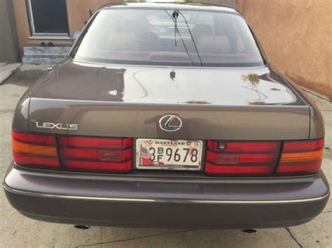 NO RESERVE 1991 Lexus LS400 Base Sedan 4 Door 4 0L Immaculate All