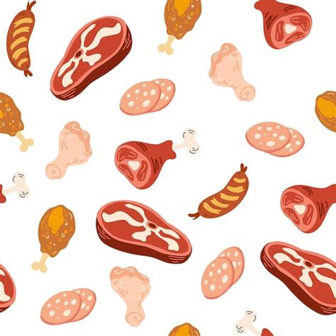 delicious meat pattern