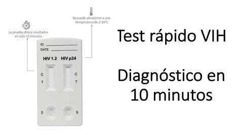 Test rápido de VIH Resultado en 10 minutos YouTube