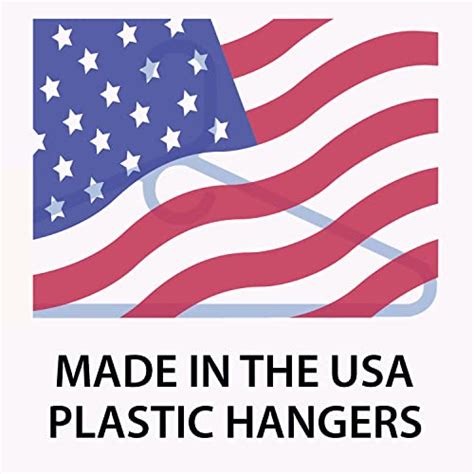 Super Heavy Duty Plastic Hangers Made In Usa White Super Heavy Weight