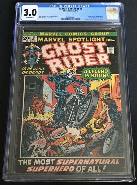 Comicsvalue Marvel Spotlight Cgc Gd Vg St Appearance