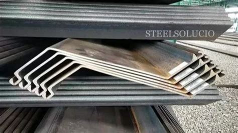 Z Sheet Pile Hot Rolled At Best Price In Kolkata By Steelsolucio ID