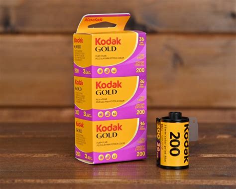 Kodak GOLD 200 Color Negative Film 35mm Roll Film 36 Etsy