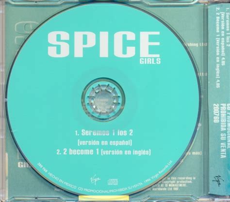 SPICE GIRLS / 2 BECOME 1 / CD MAXI PROMO MEXIQUE 1997