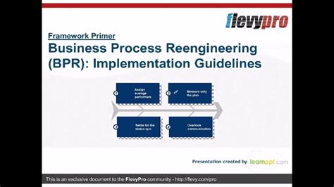 Business Process Reengineering BPR Implementation Guidelines YouTube