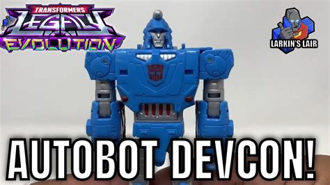 Transformers Legacy Evolution Devcon Review Larkins Lair Youtube