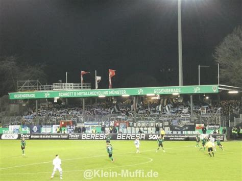 Fotos Galerie Gästefans SC Preußen Münster MSV Duisburg 23 02