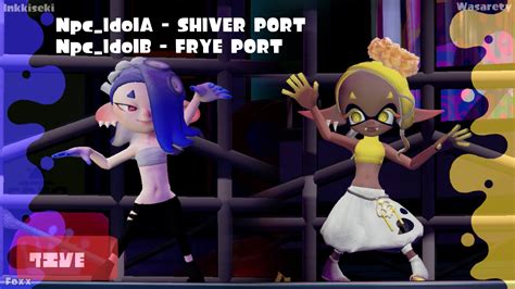 Shiver And Frye As Idols Big Man Judd Splatoon Mods