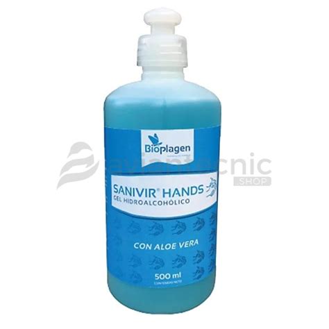 Sanivir Hands Gel Desinfectante De Manos Con Hidratante Y Aloe Vera