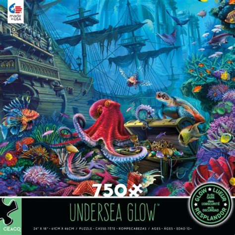 Ceaco Undersea Glow™ Glow in the Dark Puzzle, 750 pc - Kroger