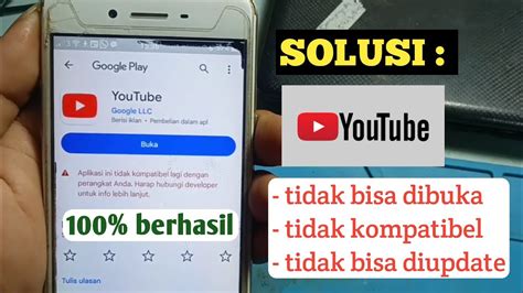 Cara Mengatasi Youtube Tidak Bisa Dibuka Di Hp Android Youtube