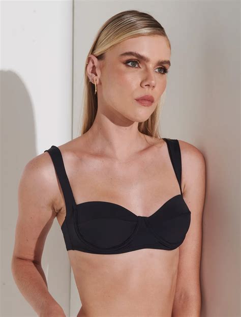 Bikini Tops Top Biquini Galea Preto Brand Inti