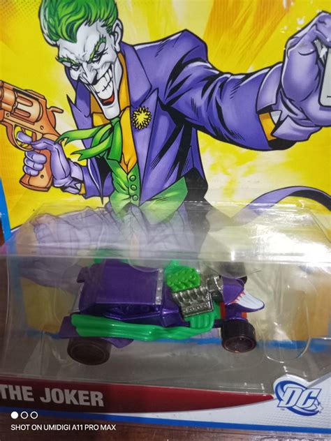 Hot Wheels The Joker Car DC Universal Hobbies Toys Toys Games On Carousell