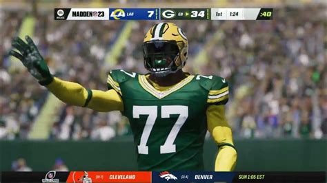 Madden Nfl 23 Franchise Mode Melo Scores 10tds In The Wild Card Game Against The La Rams