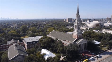 Aerial Video of Park Cities Baptist Church | Global Video HQ