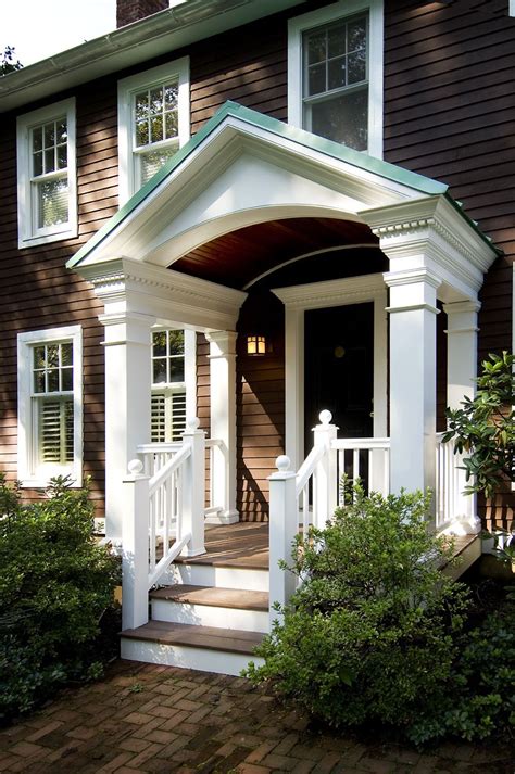 Portico Portico Design House Front Door House Exterior