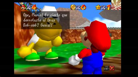 Super Mario 64 Episodio 1 Batalla Contra El Rey Bob Omb Youtube