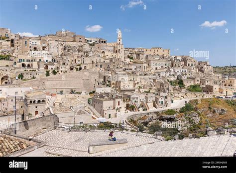 Italy Basilicata Matera The Sassi And The Park Of The Rupestrian