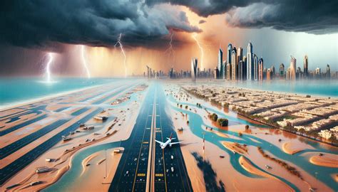 Severe Floods Ravage Dubai Minutes After Intense Rain Storm