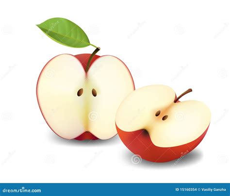 Sliced Apples Stock Images - Image: 15160354