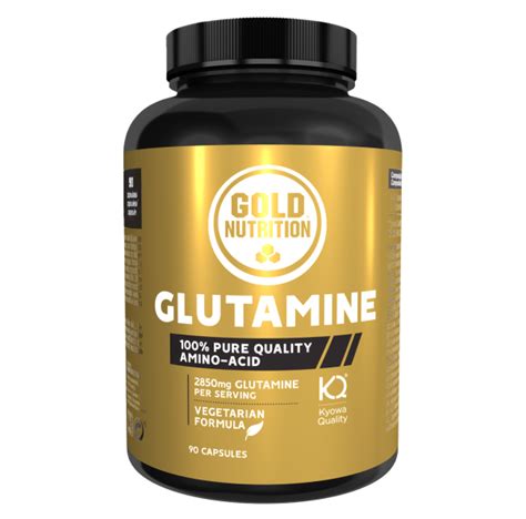 Glutamina Goldnutrition Glutamine Capsulefitness Lei