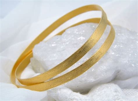 Gold bangle Elegant bracelet handmade bracelet