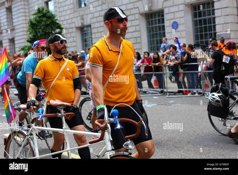 London Gay Pride Parade Men Stock Photos London Gay Pride Parade Men Stock Images Alamy