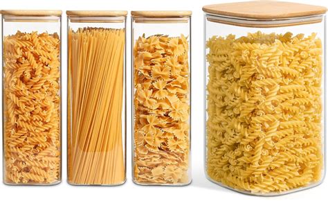 Amazon Ktmama Airtight Food Storage Containers With Bamboo Lids