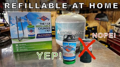 How To Refill Lb Propane Cylinders In Minutes Legal And Safe