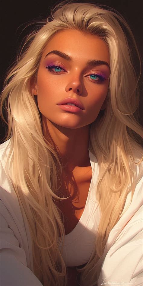 Pin By Patrick Folkes On Faces In 2024 Female Face Drawing Digital