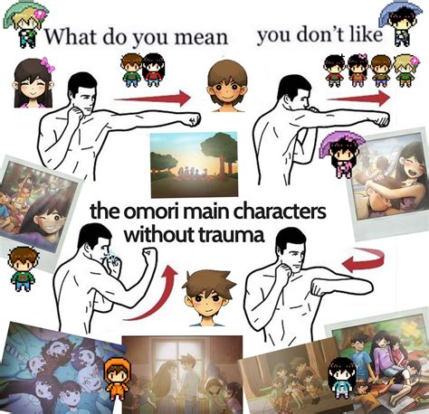 Some Random Omori Memes That I Found In Blackspace Romori