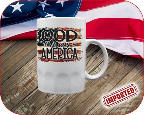 God Bless America Vintage Flag - Elso Graphics