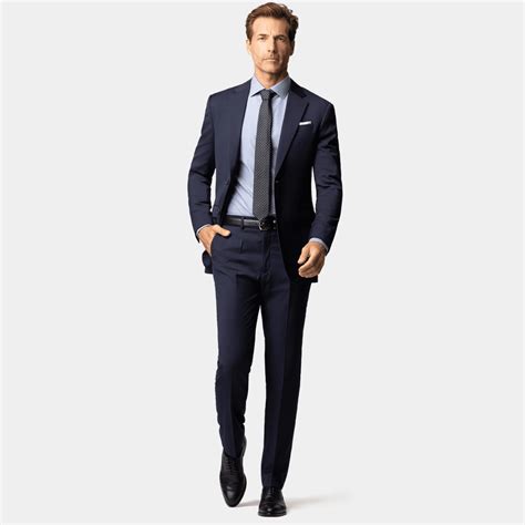 Navy Blue Suits for men | Shop Navy Suits - Hockerty