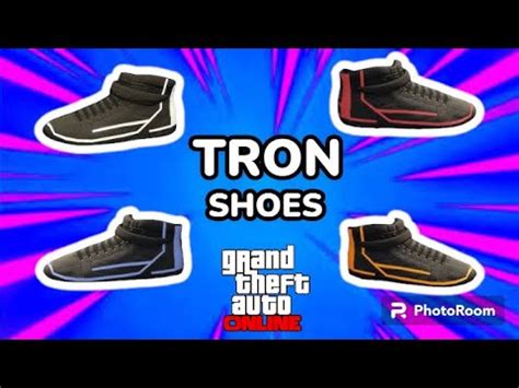 How To Get Tron Shoes On Any Outfit In Gta Online Youtube