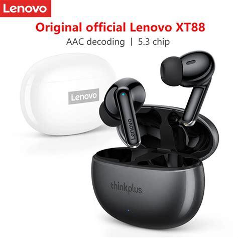 Lenovo Fone De Ouvido Xt Tws Sem Fio Bluetooth Est Reo Duplo