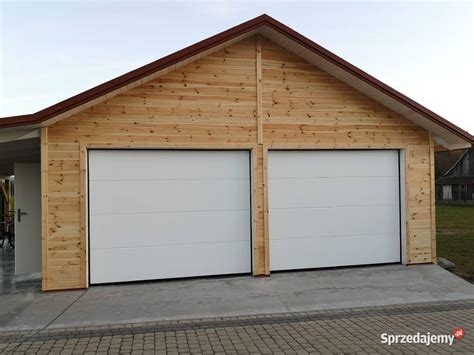 Garaż drewniany dwustanowiskowy bez pozwolenia carport wiata Nowy Sącz