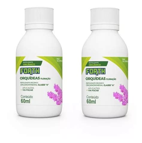 Kit De Fertilizante Para Flores Forth Orchid 02 60 Ml MercadoLibre