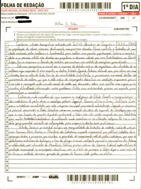 Redação Nota 1000 Enem 2022 - Redação nota 1000: exemplos de redações enem nota máxima