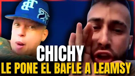 Chichy Le Pone El Bafle A Leamsy La Figura Lo Dichava De Chiva Youtube