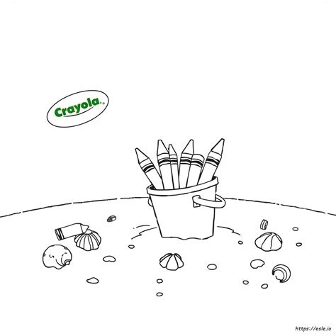 Crayola Beach Coloring Pages