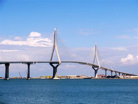 Puente De La Constitucion Called La Pepa In The Bay Of Cadiz