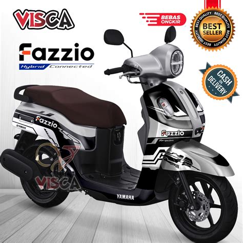 Jual Decal Yamaha Fazzio Full Body Stiker Fazzio Variasi Full Body