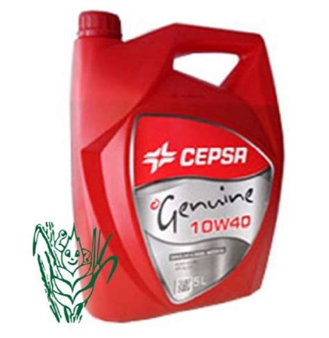 Aceite Lubricante Cepsa GENUINE 10W40 5 L AGROCEREVAL S L