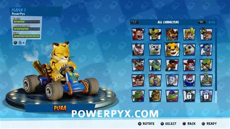 Crash Team Racing Nitro Fueled All Characters PS4 Xbox Switch